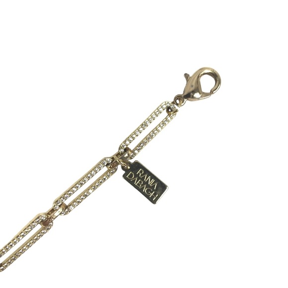 RAINA DABAGH Gold Plated Silver with Crystals - Picture 4 of 4